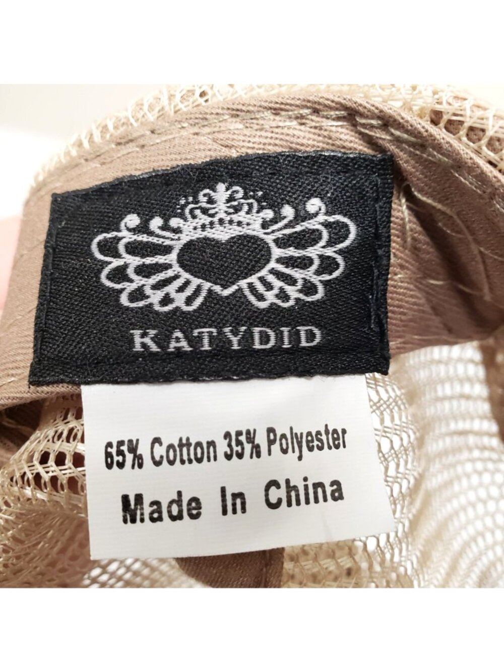 Katydid Weekend Womens Mesh Back Distressed Adjustable Hat Cap - Picture 6 of 8